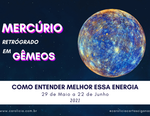 Carolicia Mercurio Retrogado Gêmeos 2021